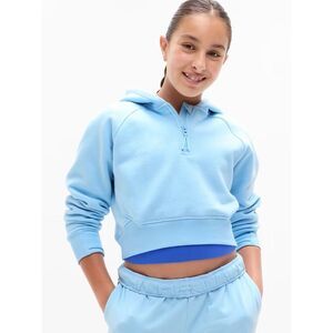 Athleta Girl All Day Half Zip Hoodie